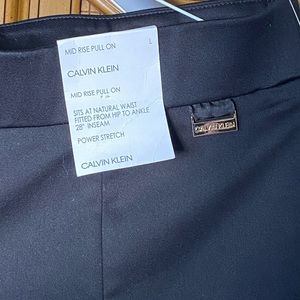 SEXY CALVIN KLEIN BLACK PANTS